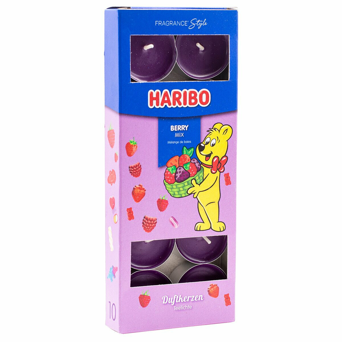 Teelicht Haribo Berry Mix - 10 Stück von Candle Lite Company