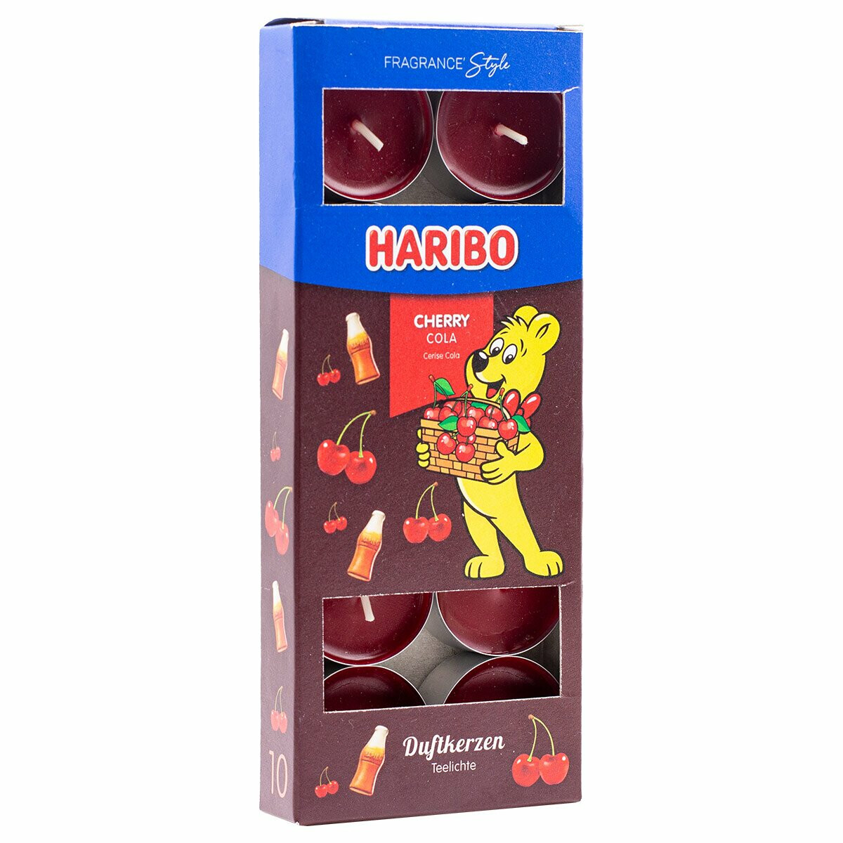 Teelicht Haribo Cherry Cola - 10 Stück von Candle Lite Company