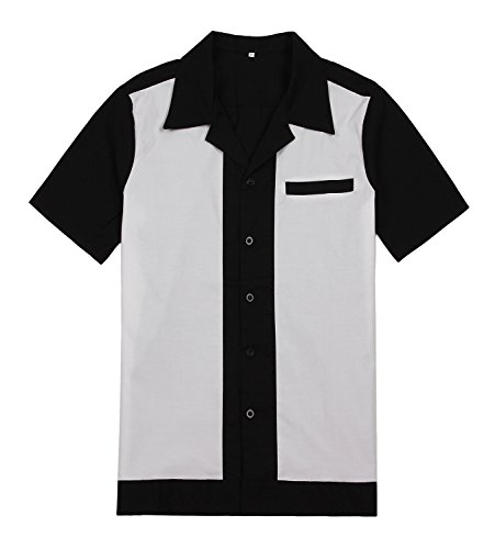 Candow Look Panel Casino Lounge Shirt retro Rock Steady Clothing von Candow Look