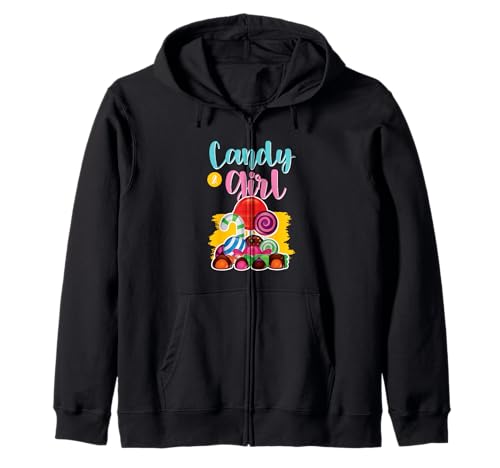 Süßes Candy Girl Shirt Regenbogen Zuckerwatte Kapuzenjacke Süßes Candy Girl Shirt Regenbogen Zuckerwatte Kapuzenjacke von Candy Girl Süßigkeiten Kinder Geschenk