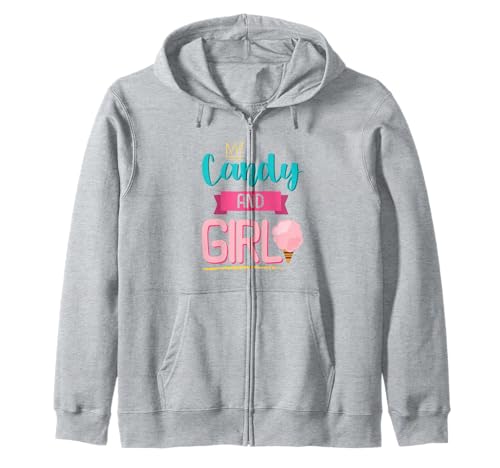 Süßes Candy Girl Shirt Regenbogen Zuckerwatte Kapuzenjacke Süßes Candy Girl Shirt Regenbogen Zuckerwatte Kapuzenjacke von Candy Girl Süßigkeiten Kinder Geschenk