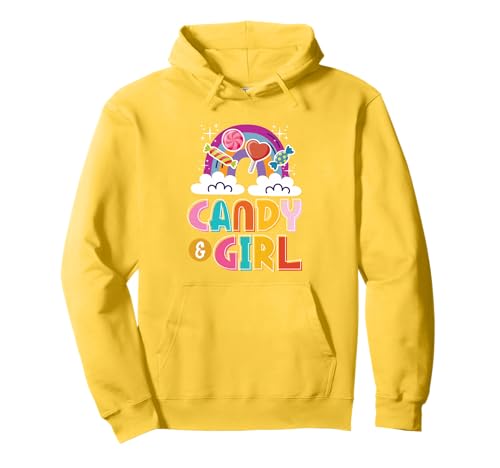 Süßes Candy Girl Shirt Regenbogen Zuckerwatte Pullover Hoodie Süßes Candy Girl Shirt Regenbogen Zuckerwatte Pullover Hoodie von Candy Girl Süßigkeiten Kinder Geschenk
