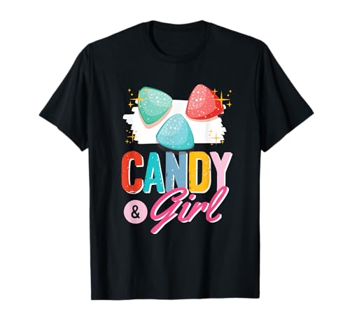 Süßes Candy Girl Shirt Regenbogen Zuckerwatte T-Shirt Süßes Candy Girl Shirt Regenbogen Zuckerwatte T-Shirt von Candy Girl Süßigkeiten Kinder Geschenk
