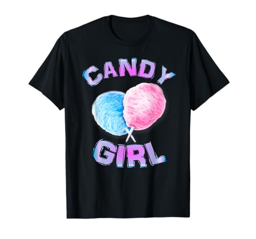 Zuckerwatte Mädchen Junioren Frauen Alter 3 bis 63 T-Shirt von Candy Girls Club