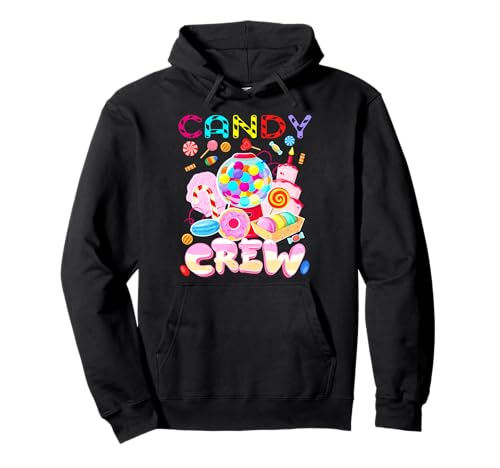 Candy Land Candy Crew Party Halloween Kostüme Erwachsene Damen Pullover Hoodie von Candy Land Candy Crew Party Halloween Costumes