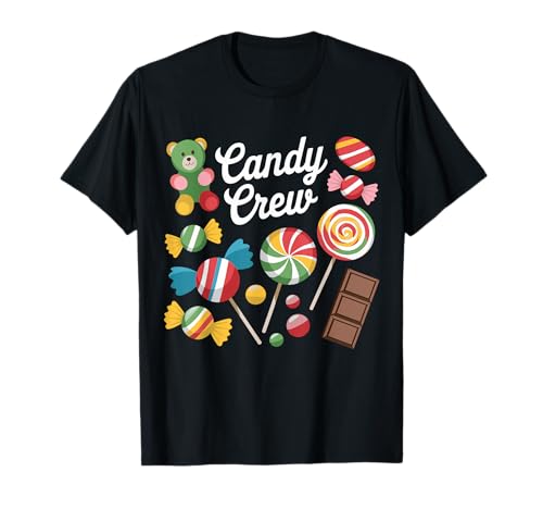 Giant Candy Land Game Crew Candy Land Kostüme Erwachsene Damen T-Shirt von Candy Land Trunk Or Treat Decorations Halloween