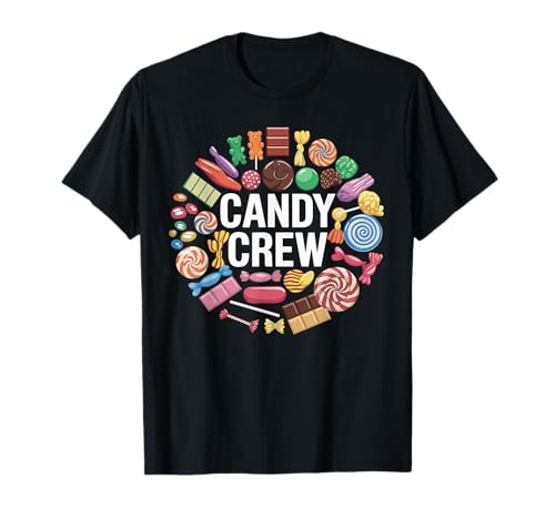 Giant Candy Land Game Crew Candy Land Kostüme Erwachsene Damen T-Shirt von Candy Land Trunk Or Treat Decorations Halloween