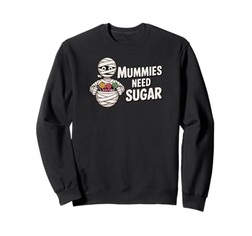 Niedliche Mama mit Lutschern, lustiges Halloween Sweatshirt Niedliche Mama mit Lutschern, lustiges Halloween Sweatshirt von Candy Pharaoh Halloween Graphics
