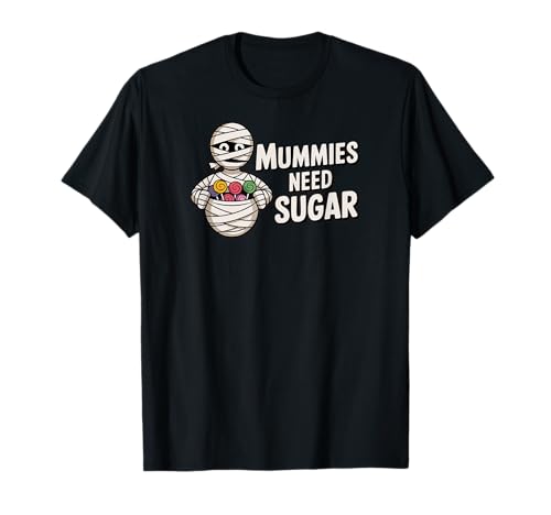 Niedliche Mama mit Lutschern, lustiges Halloween T-Shirt Niedliche Mama mit Lutschern, lustiges Halloween T-Shirt von Candy Pharaoh Halloween Graphics