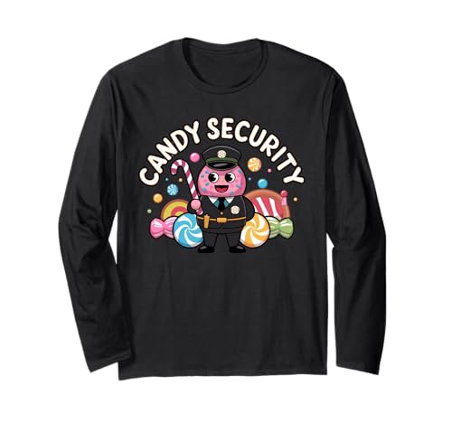 Candy Security Candyland Kostüm Kinder Teenager Erwachsene Langarmshirt Candy Security Candyland Kostüm Kinder Teenager Erwachsene Langarmshirt von Candy Security Candy Crew