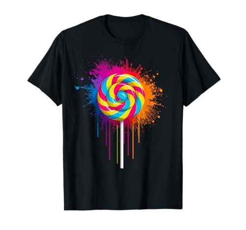 Candy süßigkeiten kostüm damen Karneval lollipop kostüm T-Shirt von Candy kostüm Damen kostüm lollipop