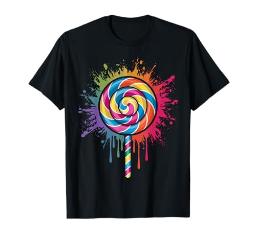 Candy süßigkeiten kostüm damen Karneval lollipop kostüm T-Shirt von Candy kostüm Damen kostüm lollipop