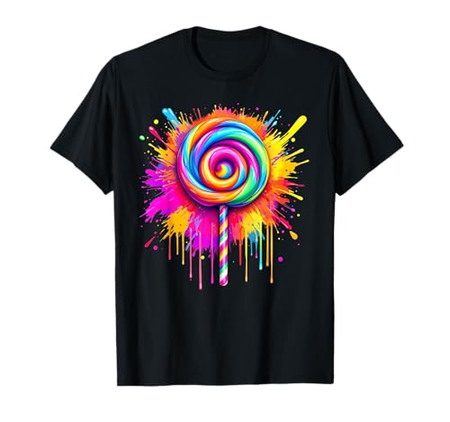 Candy süßigkeiten kostüm damen Karneval lollipop kostüm T-Shirt von Candy kostüm Damen kostüm lollipop