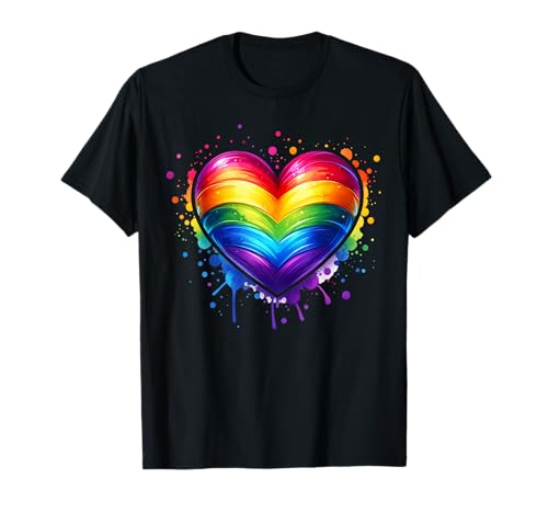 Farbenfroh Süßigkeiten Damen Karneval Lollipop Herz Kostüm T-Shirt von Candy kostüm Damen kostüm lollipop