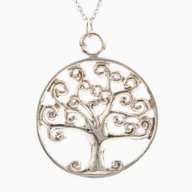 Baum Des Lebens Sterling Silber Anhänger Baum Des Lebens Sterling Silber Anhänger von CandyBeadsJewelry