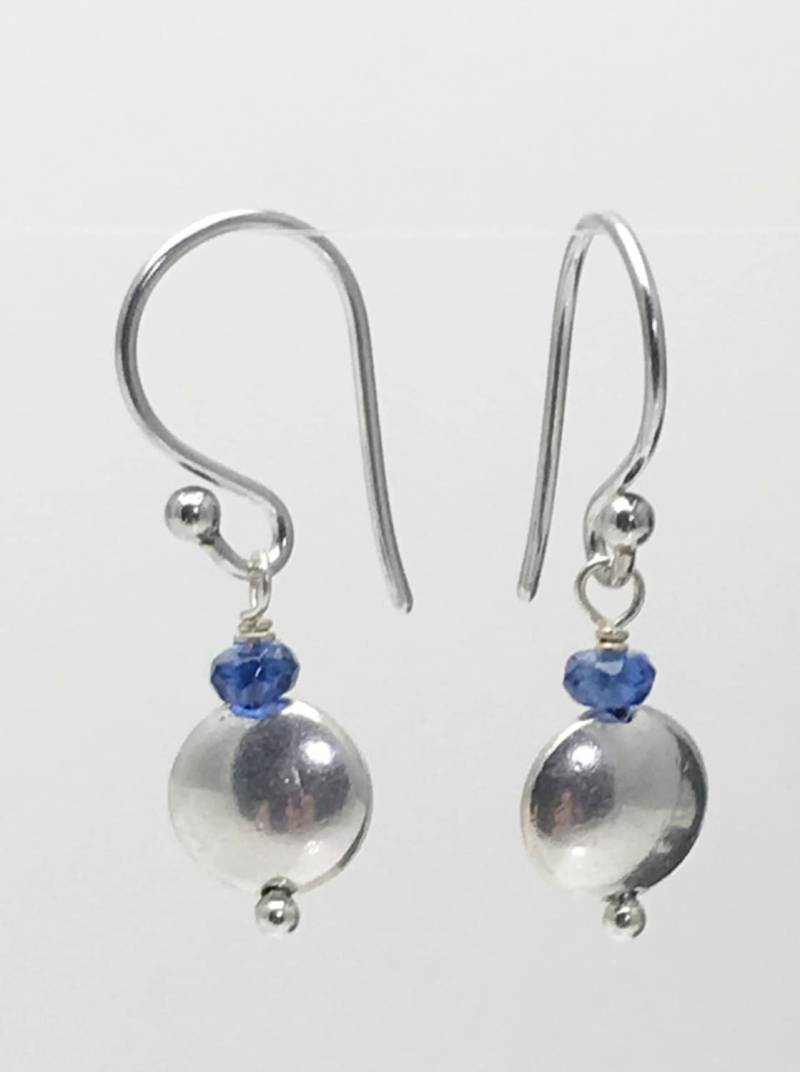 sterling Silber Und Kyanit Ohrringe sterling Silber Und Kyanit Ohrringe von CandyBeadsJewelry