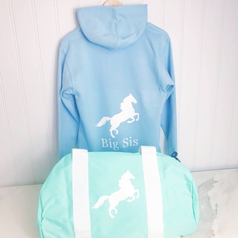 Mädchen Personalisierte Reittasche/Schlaftasche Reitgeschenk Tasche Geschenk - 1124 von CandyBowsuk
