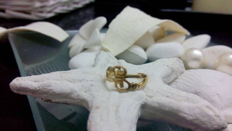 14K Gold Filled Zehenring Verstellbarer Körperschmuck von CandySimpleJewelry