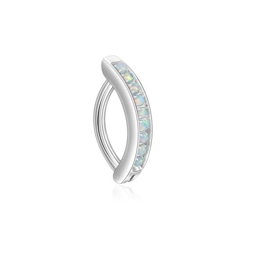 Candyfancy 14G Klicker Bauchnabelpiercing Titan Antiallergie Bauchnabelpiercing Blau Opal 10mm Zirkonia Nabelpiercing Belly Piercing Bauchnabel Körperschmuck für Damen Herren Candyfancy 14G Klicker Bauchnabelpiercing Titan Antiallergie Bauchnabelpiercing Blau Opal 10mm Zirkonia Nabelpiercing Belly Piercing Bauchnabel Körperschmuck für Damen Herren von Candyfancy