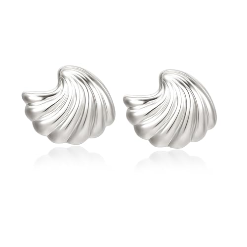 Chunky Ohrringe Gold Hängend Damen Tropfen Ohrringe Knoten Gold Earrings von Candyfancy