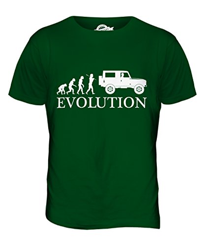 Candymix 4X4 Evolution des Menschen Herren T Shirt, Größe 3X-Large, Farbe Flaschengrün Candymix 4X4 Evolution des Menschen Herren T Shirt, Größe 3X-Large, Farbe Flaschengrün von Candymix