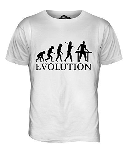Candymix Dj Evolution des Menschen Herren T Shirt, Größe X-Large, Farbe Weiß Candymix Dj Evolution des Menschen Herren T Shirt, Größe X-Large, Farbe Weiß von Candymix