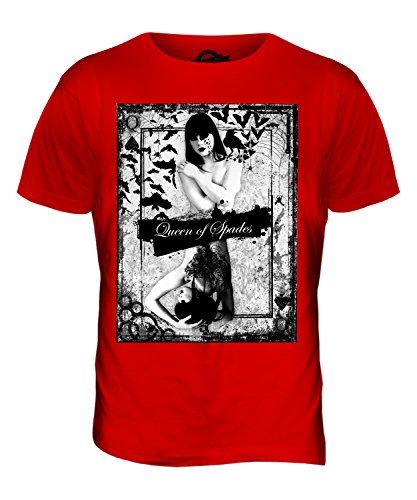 Candymix Pik-Dame Herren T Shirt, Größe 4X-Large, Farbe Rot von Candymix