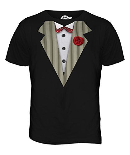 Candymix Smoking Herren T Shirt, Größe 3X-Large, Farbe Schwarz von Candymix