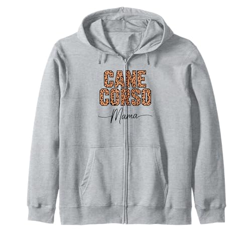 Leopardenmuster Cane Corso Mama Kapuzenjacke Leopardenmuster Cane Corso Mama Kapuzenjacke von Cane Corso Dog Lover Gifts