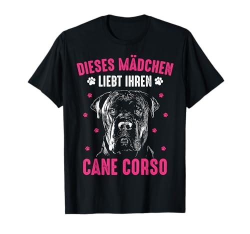 Cane Corso Dieses Mädchen liebt ihren Cane Corso Hund T-Shirt Cane Corso Dieses Mädchen liebt ihren Cane Corso Hund T-Shirt von Cane Corso Italiano Hund