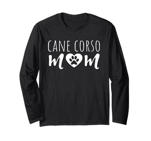 Cane Corso Mama Hundebesitzer Gehstock Corso Mutter Mama Großmutter Langarmshirt von Cane Corso Lover Family Apparel