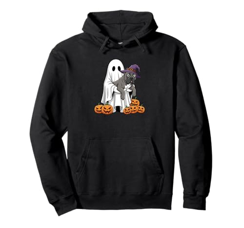 Lustiger Geisterstock Corso Kürbis Halloween Kinder Herren Damen Pullover Hoodie von Cane Corso Lovers Cute Halloween Outfits Boy Girl