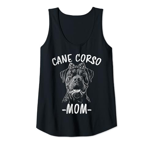 Damen Cane Corso Mom Dog Lustiger Cane Corso Tank Top von Cane Corso Mommy Dog Funny Cane Corso Designs
