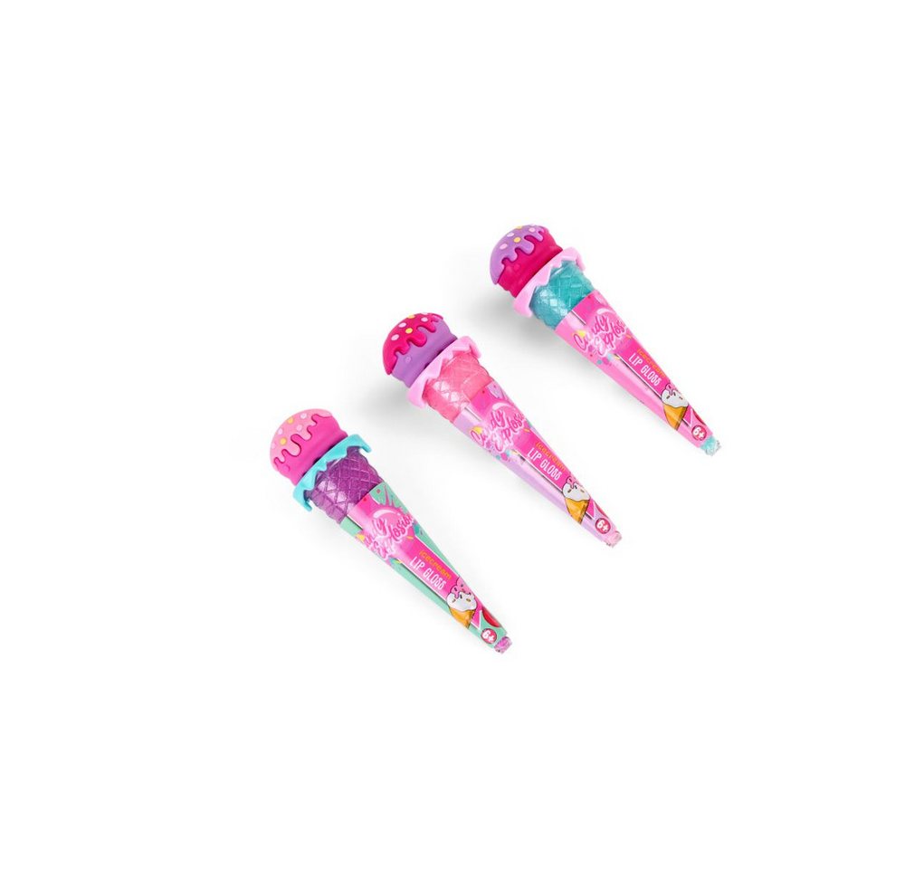 Canenco Kosmetik-Set CREATE it! - Candy Eiscreme Lipgloss - 1 Stück, 3-tlg. von Canenco