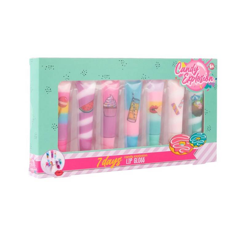 Canenco Kosmetik-Set CREATE it! - Candy Lipgloss Swirl, 7-tlg. von Canenco