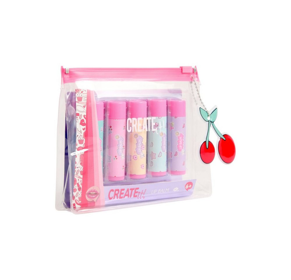 Canenco Kosmetik-Set CREATE it! - Lipbalm - 5 Stück im Etui, 5-tlg. von Canenco
