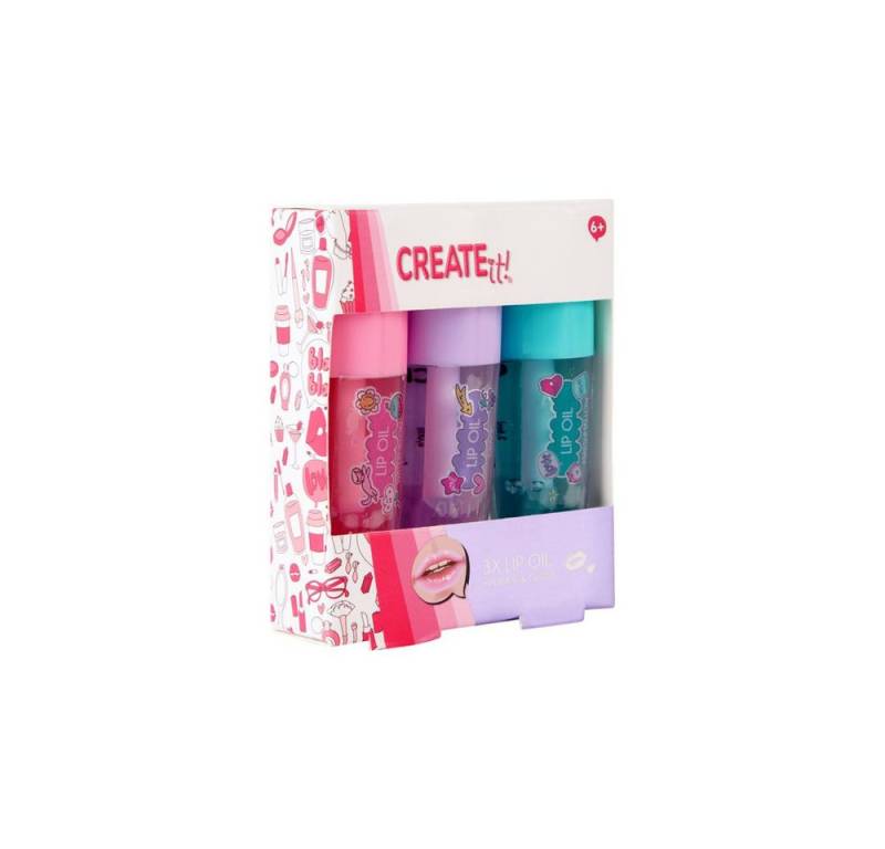 Canenco Kosmetik-Set CREATE it! - Lippenöl - 3er Set, 3-tlg. von Canenco