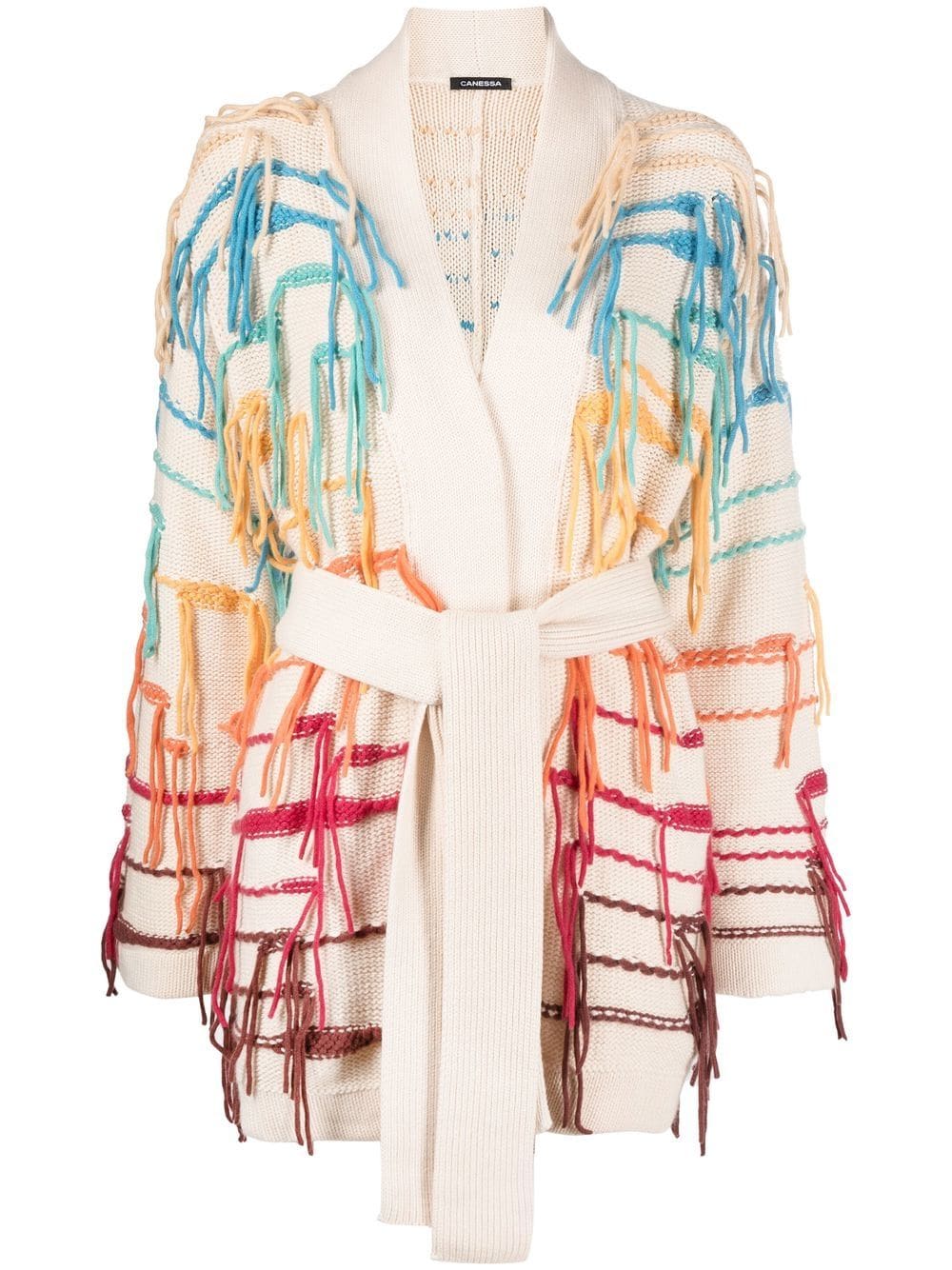 Canessa Rainbow Dream Cardigan - Nude von Canessa