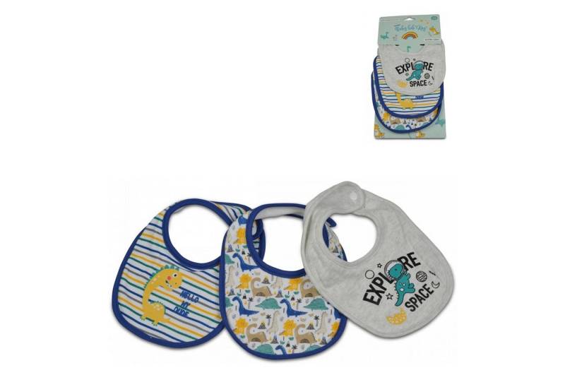 Cangaroo Lätzchen Babylatz 3er Set Kay ab Geburt, (1-St), Selbstverschluss, waschbar, wasserfest von Cangaroo