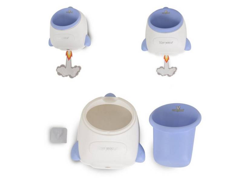 Cangaroo Töpfchen Urinal Rocket Toilettentrainer, Raketenaufkleber, Behälter abnehmbar von Cangaroo
