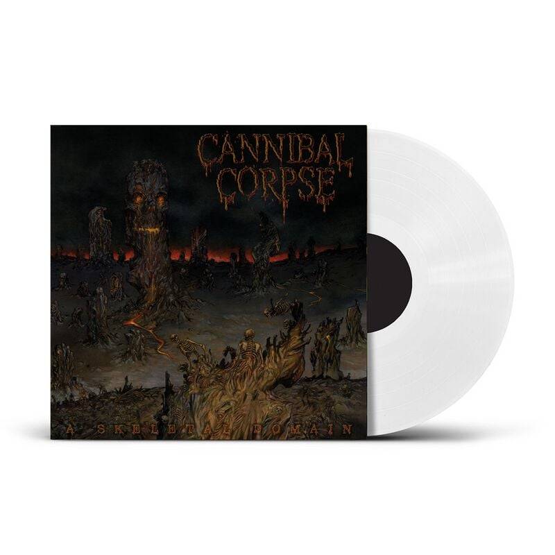 A skeletal domain von Cannibal Corpse - LP (Coloured, Limited Edition, Standard) von Cannibal Corpse