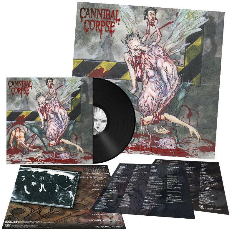 Cannibal Corpse Bloodthirst LP multicolor von Cannibal Corpse