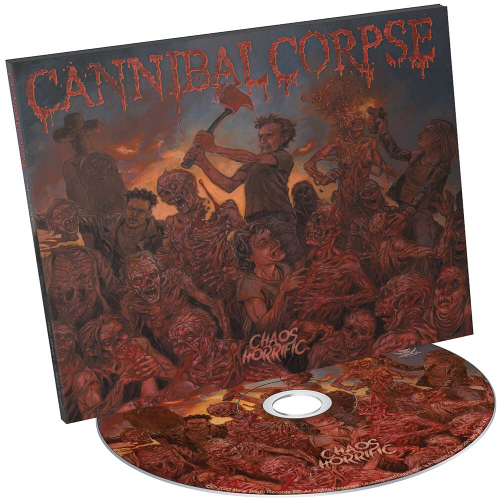 Cannibal Corpse Chaos horrific CD multicolor von Cannibal Corpse