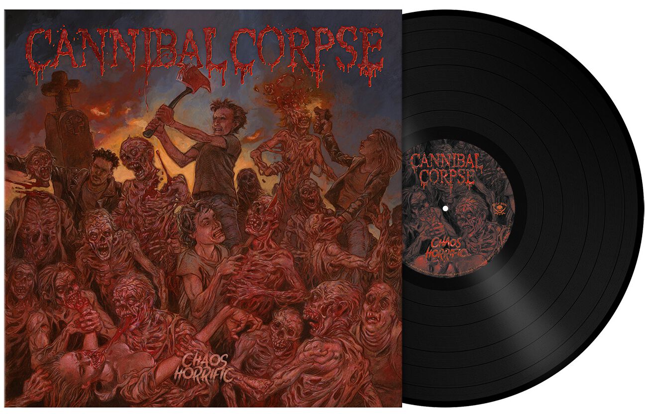 Cannibal Corpse Chaos horrific LP multicolor von Cannibal Corpse