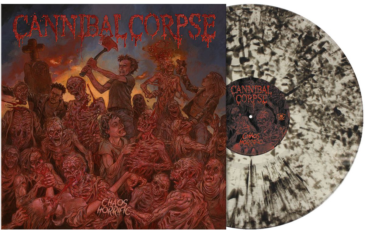 Cannibal Corpse Chaos horrific LP multicolor von Cannibal Corpse