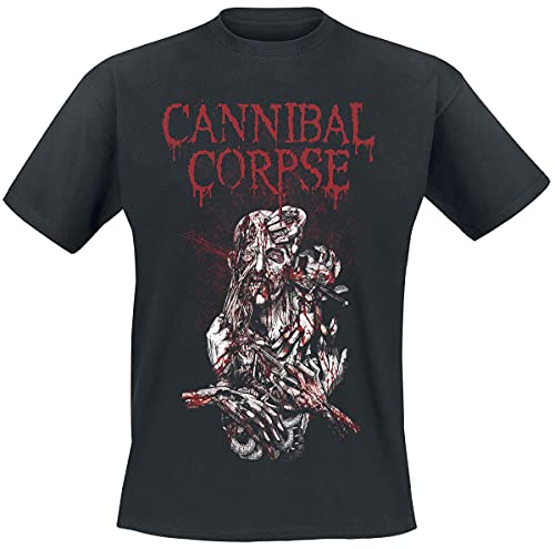 Cannibal Corpse Destroyed Without A Trace Männer T-Shirt schwarz M 100% Baumwolle Band-Merch, Bands von Cannibal Corpse