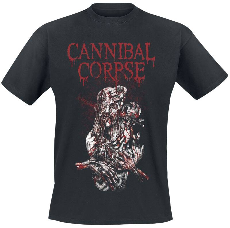 Cannibal Corpse T-Shirt - Destroyed Without A Trace - S bis XXL - für Männer - Größe XXL - schwarz  - Lizenziertes Merchandise! von Cannibal Corpse