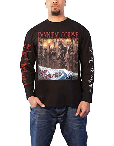 Cannibal Corpse T Shirt Tomb of The Mutilated offiziell Herren Schwarz Long L von Cannibal Corpse