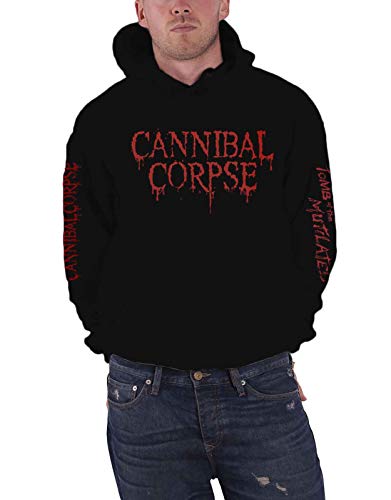Cannibal Corpse Sweatshirt mit Kapuze für Herren, Schwarz, M von Cannibal Corpse