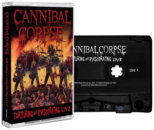 Cannibal Corpse Torture and evisceration live MC multicolor von Cannibal Corpse